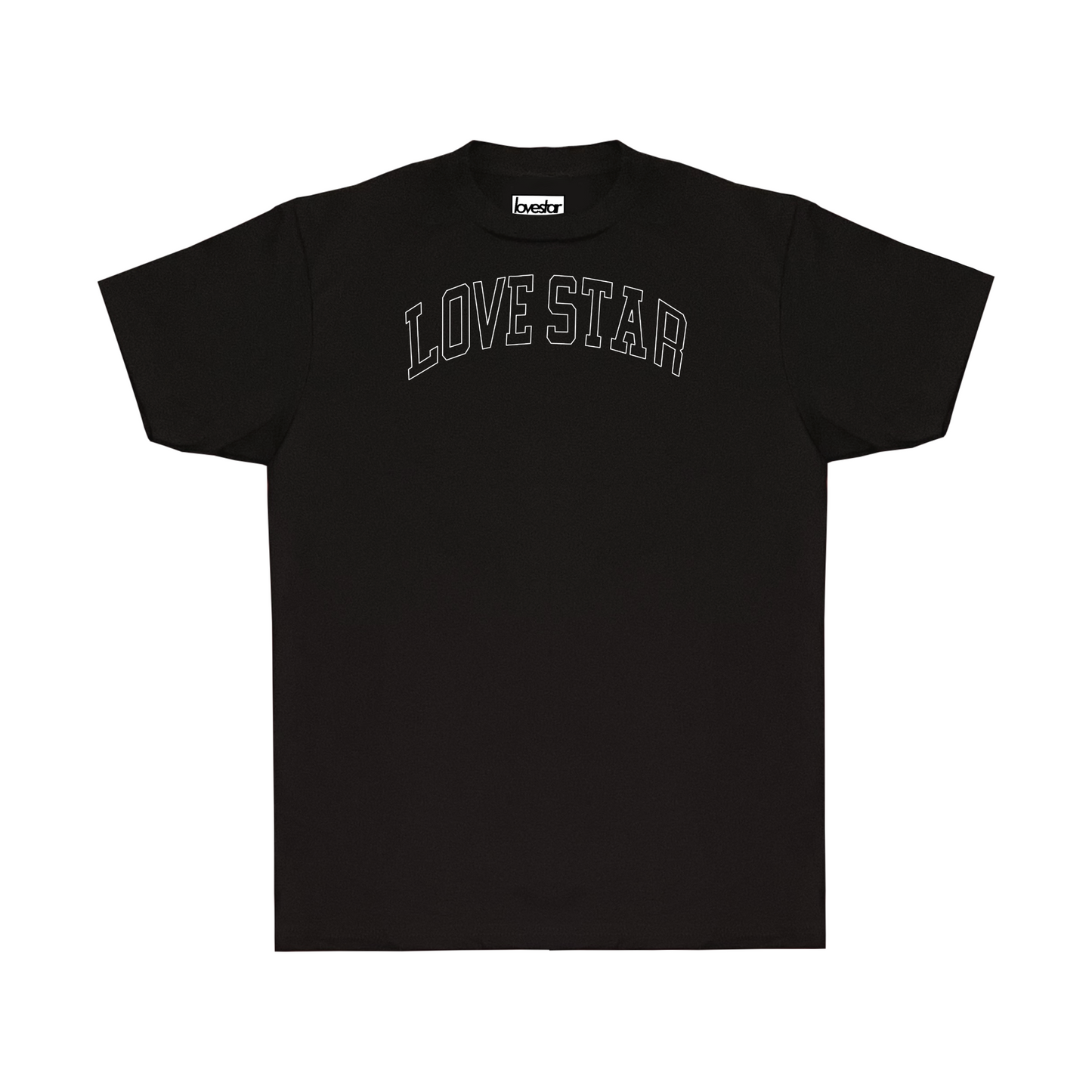 Lovestar! College T-Shirt - Black