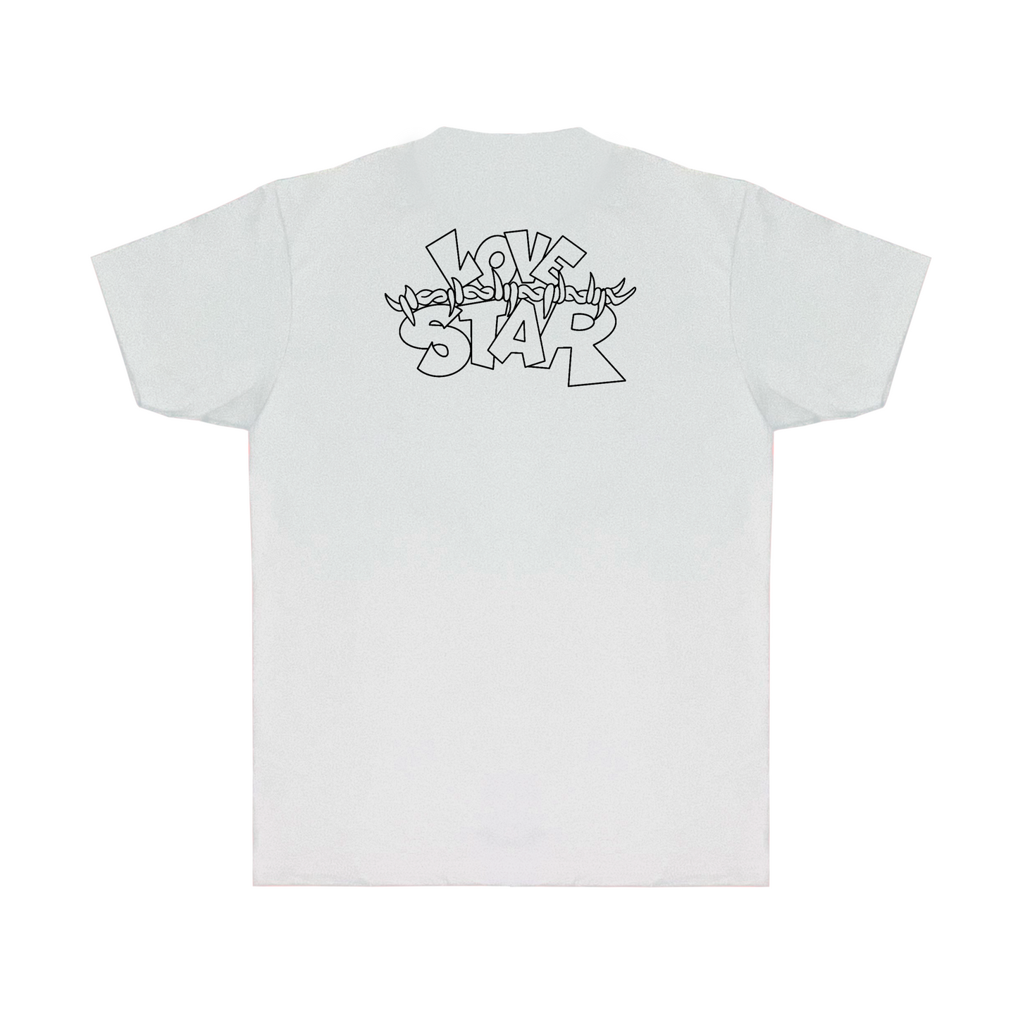 Lovestar Barbed T-Shirt - White