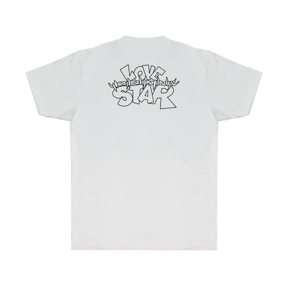 Lovestar Barbed T-Shirt - White